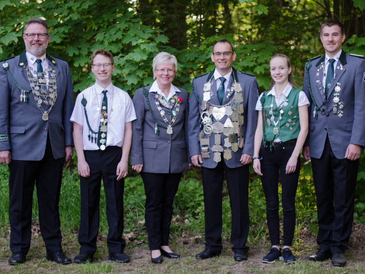 Das Königshaus 2017. Fotos: Schützengilde Ringelheim