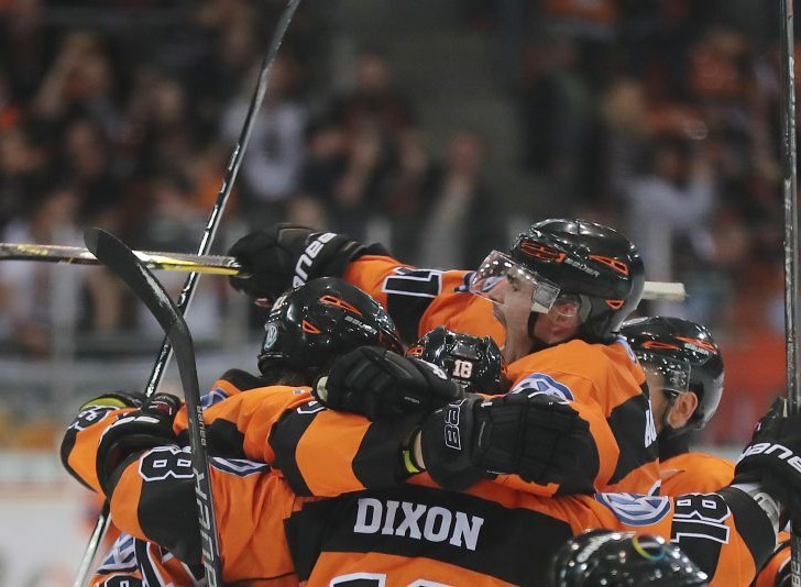 Zweimal konnten die Grizzlys Straubing in dieser Saison bereits bezwingen. Foto: Agentur Hübner/Archiv