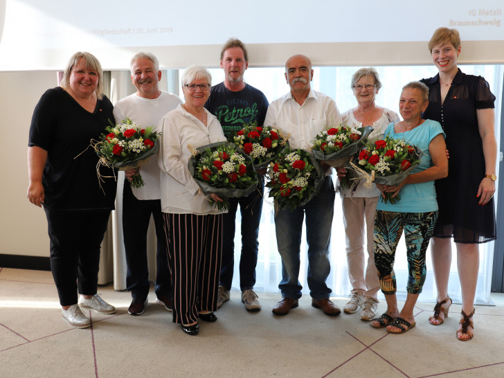 IG Metall Braunschweig ehrt Mitglieder für langjähriges Engagement. Foto: IG Metall