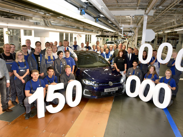Allein 44 Millionen Fahrzeuge in Wolfsburg gefertigt. Foto: Volkswagen