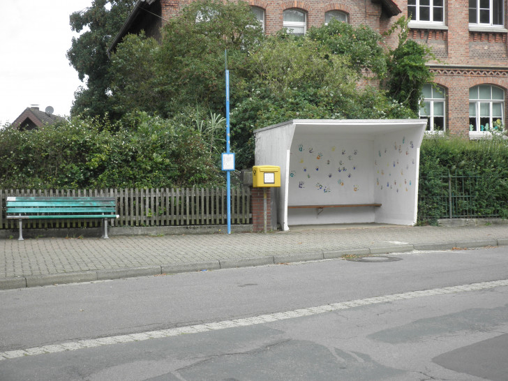 Auch die Bushaltestelle Groß Brunsrode wird umgebaut. Foto: Gemeinde Lehre