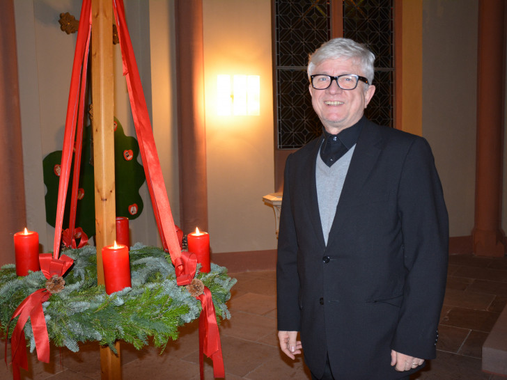 Pastor Bähr gestaltete den Abend dieses Jahr alleine. Fotos: Evangelisch-Lutherischer Kirchenkreis Peine
