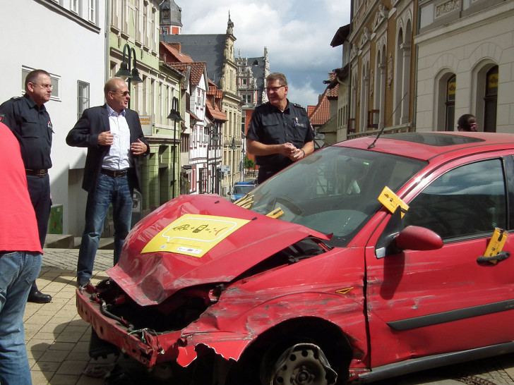 Tippen tötet. Foto: Verkehrswacht Helmstedt