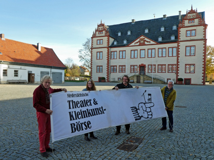 Ein Transparent der 1. Theater & Kleinkunstbörse in Salzgitter. Foto: Stadt Salzgitter