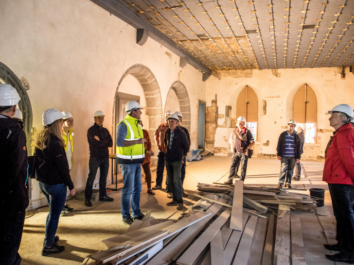 Im vergangenen Jahr wurden die Baustellenführungen gut angenommen. Deshalb gibt es auch 2020 regelmäßige Termine. Foto: Stadt Goslar