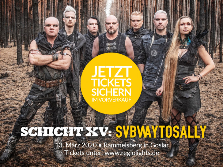 Subway to Sally starten ihre neue Tour am Rammelsberg. Foto: Miner’s Rock UG