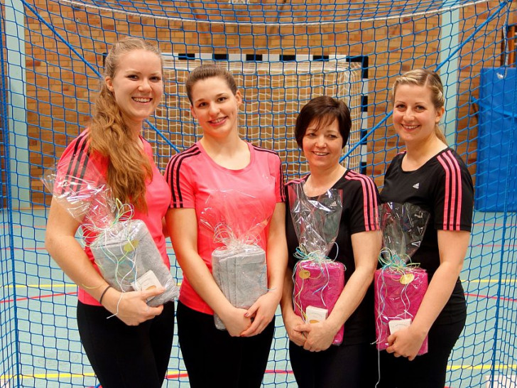 Die Spielerinnen des RSV Frellstedt beim Deutschlandpokalfinale in Wetzlar. Fotos: Sarah Radtke