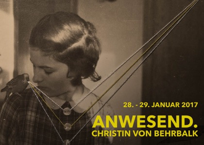 Am 28. und  29. Januar wird die Ausstellung "anwesend." von Christin von Behrbalk gezeigt. Foto:  Genusskurator UG 