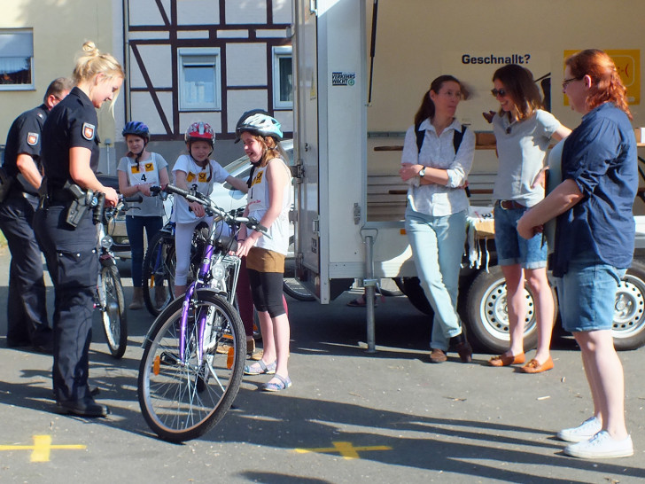Das ADAC-Fahrradturnier findet auf dem Schützenplatz in Jerxheim statt. Foto: Archivfoto Verkehrswacht 