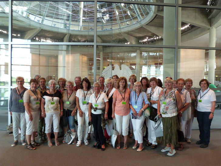 Der Ortsverband Landfrauen Abbesbüttel besuchte den Reichstag in Berlin. Foto: SPD