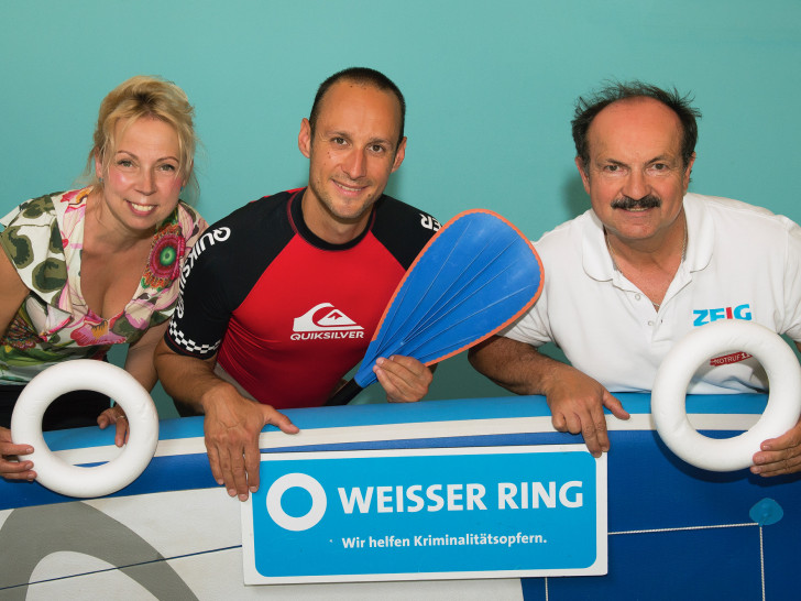 Heike Göttert, Sven Overbeck und Günter Koschig (v. li.). Foto: Photogeno
