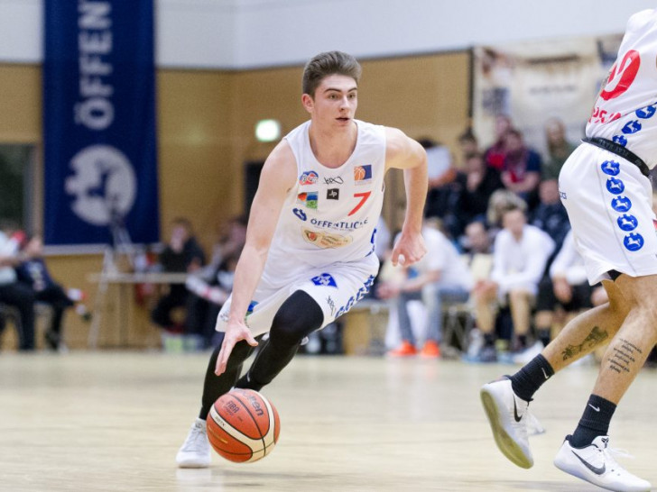 Mit klarer Formkurve nach oben: Point Guard Niklas Bilski. Foto: Reinelt/PresseBlen.de