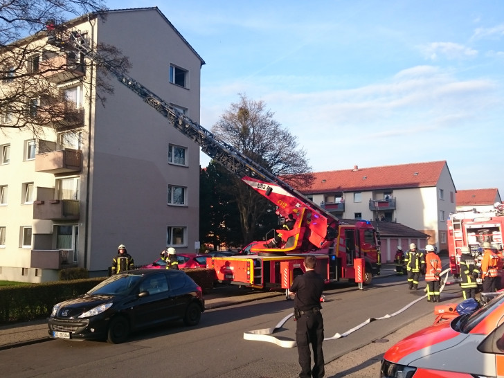 Am Donnerstag fing ein Mülleimer in einer Wohnung Feuer. Foto: Feuerwehr Goslar