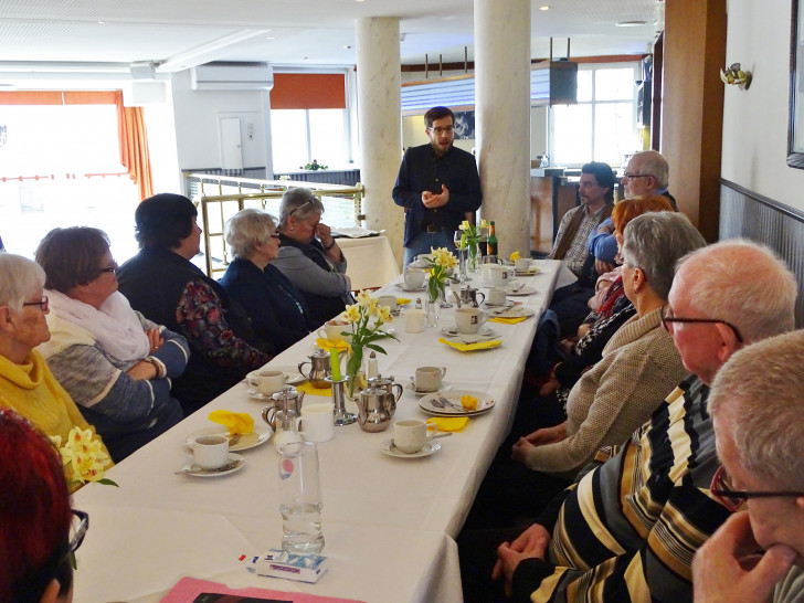 Victor Perli zu Gast beim Sozialverband Wolfenbüttel. Foto: Die Linke