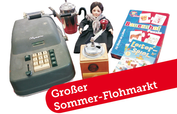 Sommer-Flohmarkt! Foto: Goslarsche Höfe – Integrationsbetrieb - gGmbH