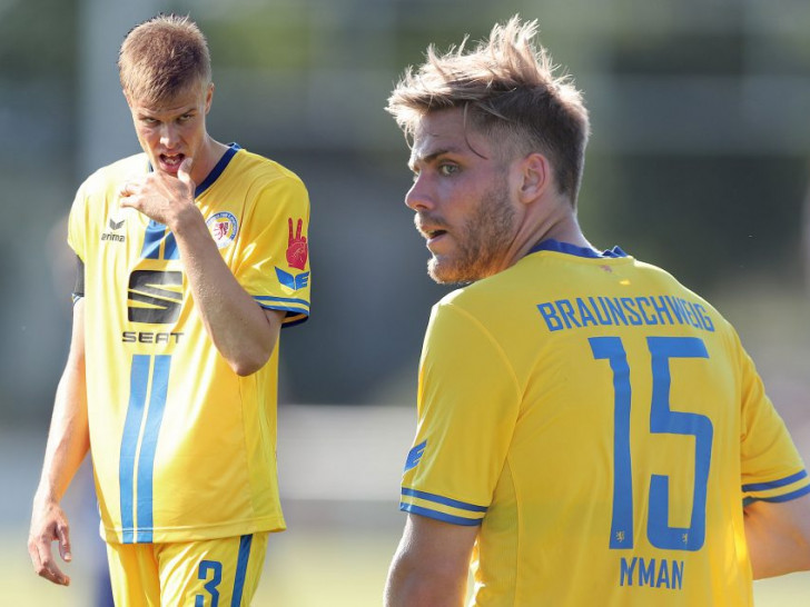 Frederik Tingager (li.) ist nicht mehr bei Eintracht Braunschweig unter Vertrag. Christoffer Nyman hat einen Vorvertrag unterschrieben. Foto: Agentur Hübner