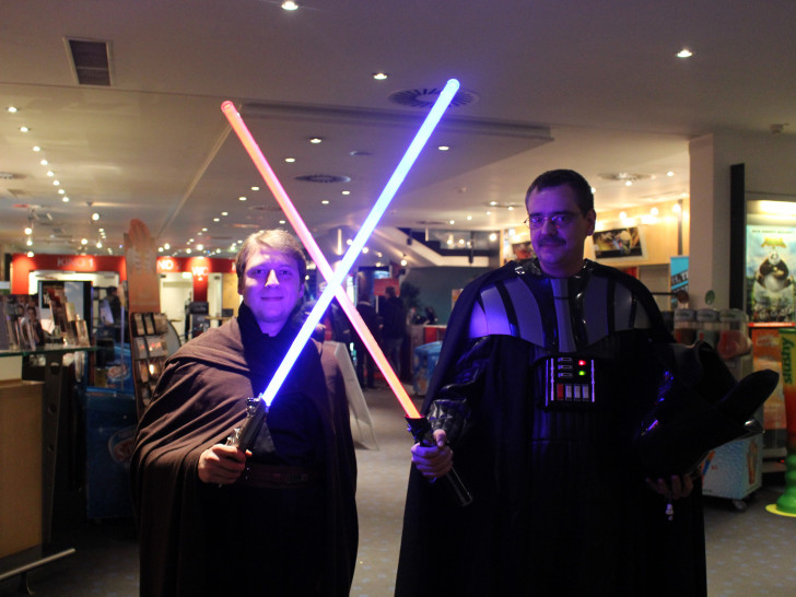 Endlich ist er da - der neue Star Wars Film In Cineplex lief er sehr gut an. Tickets gibt es aber noch. Foto: Jan Borner 