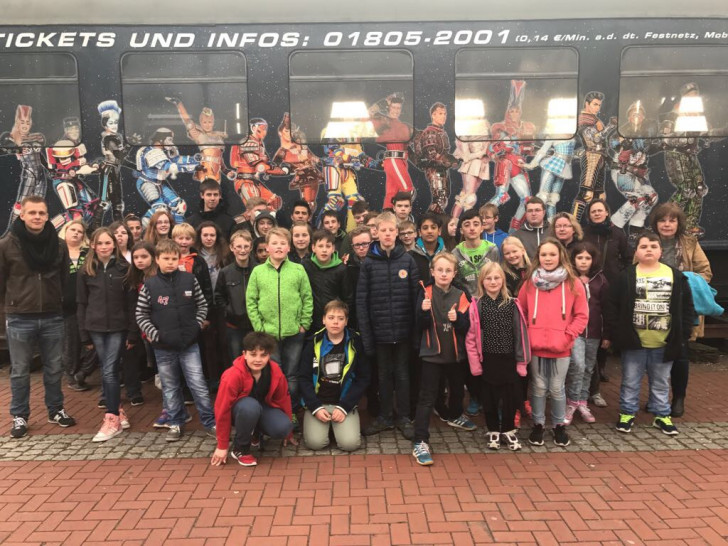 40 Kinder aus der Samtgemeinde Elm-Asse machten sich zu einem Ausflug ins Ruhrgebiet auf. Foto: Riechert. 