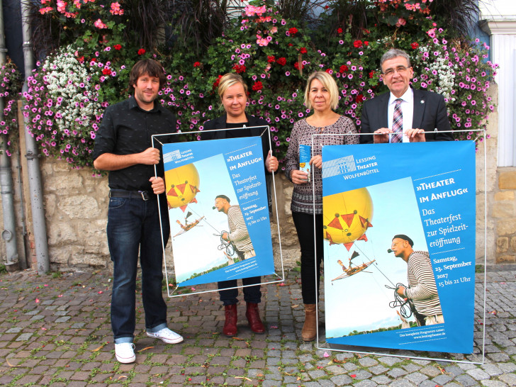 Carsten Schrader, Katharina Lienau, Anke Potrykus und Thomas Pink (v.li.). Foto: Alexander Dontscheff