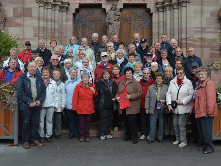 Reisegruppe auf ihrer Tour durch das Dreiländerdreieck. Foto: SPD Ortsverein Gifhorn