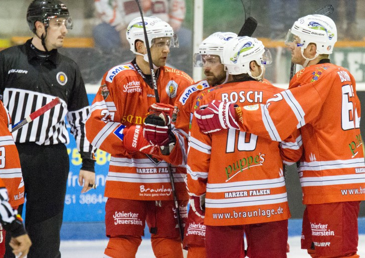 Die Harzer Falken haben eine schwere Saison hinter sich. Die Rahmendaten für die neue Spielzeit stehen nun fest. Symbol-Foto: Brandes/Sportfotos BS