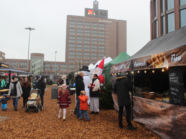 Noch bis 20 Uhr findet der Street Food Winter Market statt. Fotos: Anke Donner 