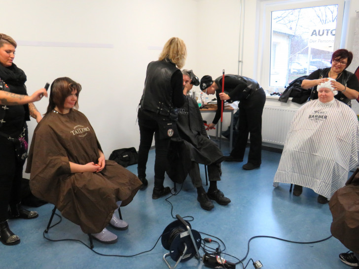 Die Angels bei der Arbeit. Fotos: AutoVision