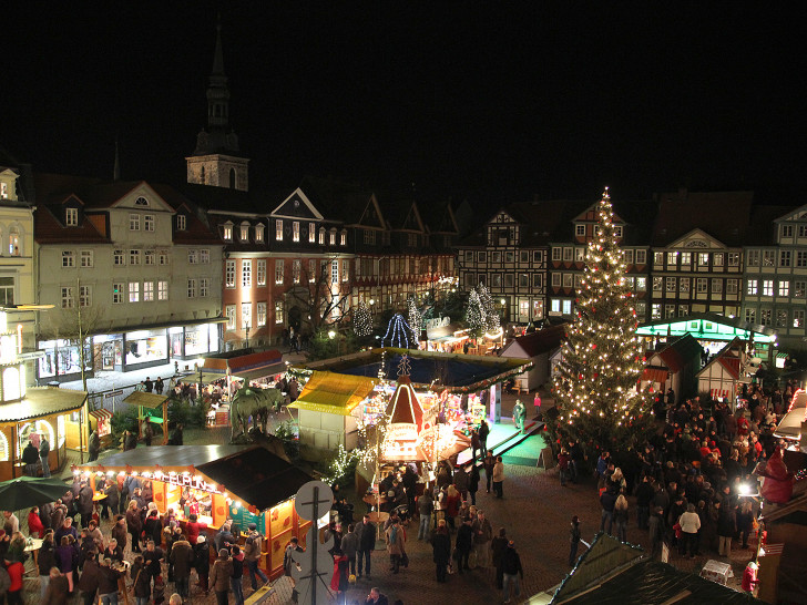 Der Weihnachtsmarkt in Wolfenbüttel lädt endlich wieder zum Genießen ein.