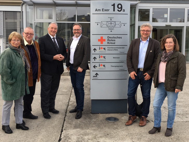 Von links: Elke Großer, Thomas Hornig, Frank Oesterhelweg, Thomas Stoch, Uwe Rump-Kahl und Heike Kanter. Foto: CDU