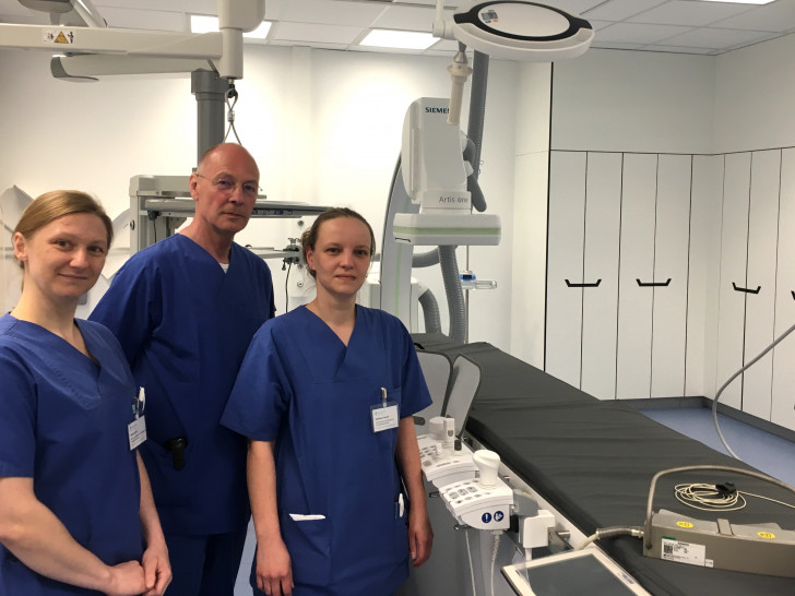 Das Team des neuen Herzkatheterlabors. Fotos: Asklepios Harzkliniken GmbH