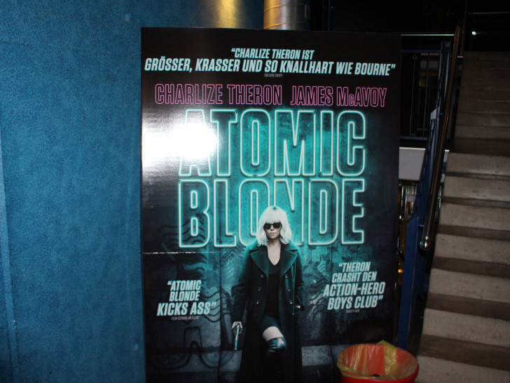 Wir sahen "Atomic Blonde" im Cineplex Goslar. Foto: Nino Milizia