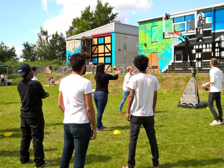 Am Sonntag fand das Sportfest gegen Rassismus statt. Fotos: Beate Zgonc