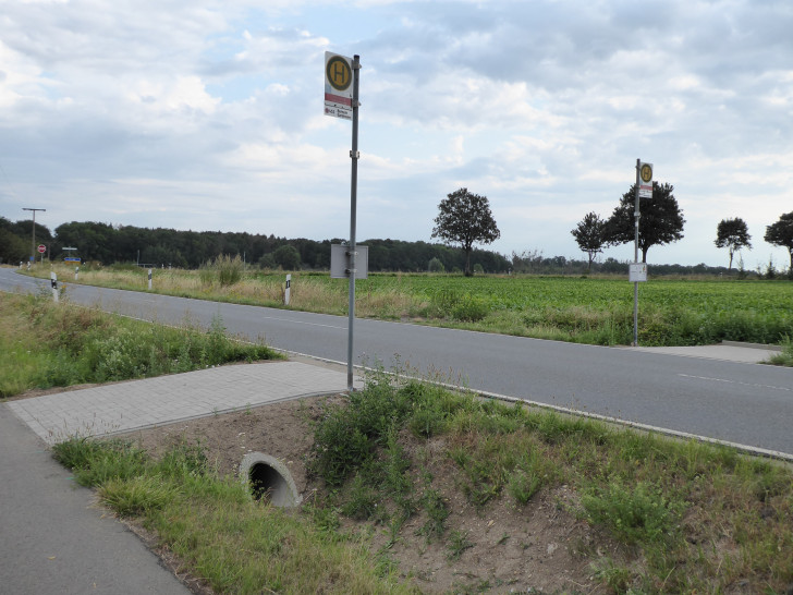 Die Arbeiten an der Haltestelle gehen voran. Foto: GRÜNE Cremlingen