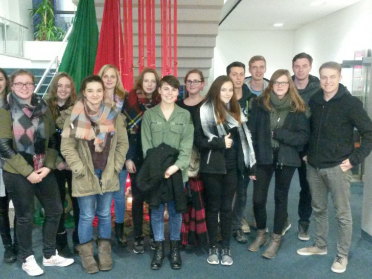 Schüler des Theodor Heuss Gymnasiums zu Besuch im Städtischen Klinikum Braunschweig. Foto: Privat