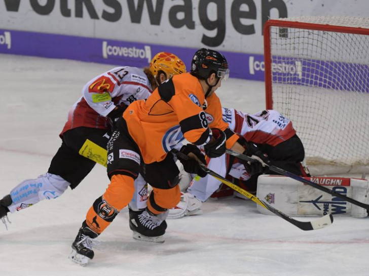 Bei den Fischtown Pinguins möchten die Grizzlys wieder zum Tagesgeschäft zurückkehren. Foto: Moritz Eden/Archiv