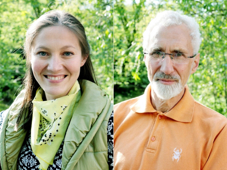 Anna Fagan und Manfred Kracht. Fotos: Bündnis 90/Die Grünen