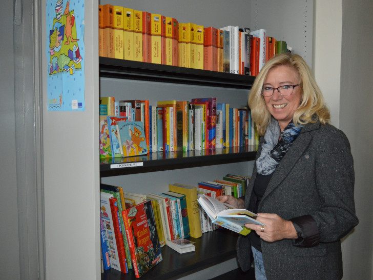 Samtgemeindebürgermeisterin Petra Eickmann-Riedel freut sich auf den Vorlesetag. Foto: Margit Richert