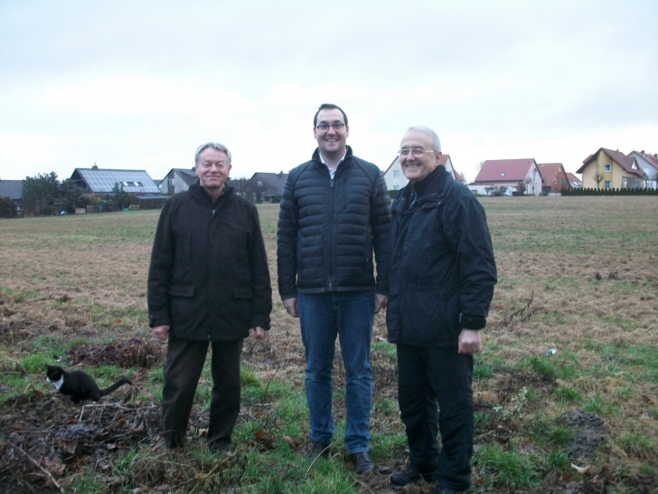 Dr. Manfred Bormann, Andreas Kleindienst und Johann Seifert (v. li.,  alle CDU). Foto: privat