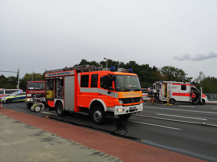 Auf der Salzdahlumer Straße war es im August 2019 zu einem schweren Unfall gekommen. Archivbild