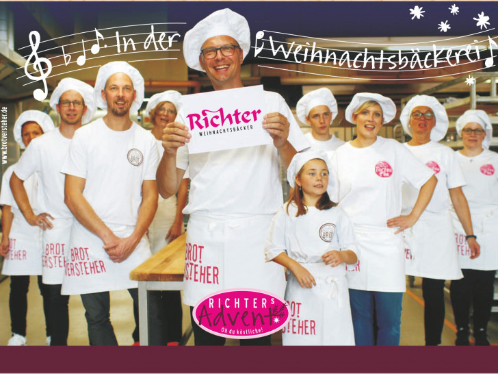 Richters Altstadtbäckerei präsentiert die neue Weihnachtsbäckerei. Und Sie können etwas gewinnen! Foto: Richters Altstadtbäckerei; Text: Nick Wenkel