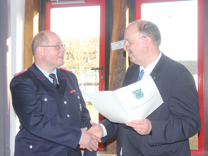 Gerhard Muth tritt seine zweite Amtszeit als stellvertretender Ortsbrandmeister der Feuerwehr Schladen an. Fotos: Anke Donner 