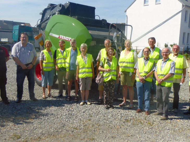 Zahlreiche Besucher nahmen an dem Besuch teil. Foto: SPD Ortsverein Auguststadt-Weiße Schanze