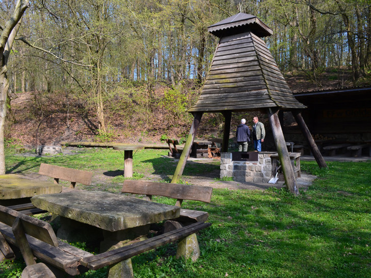 Der Grillplatz bei Gielde. Foto: Cornelia Schilling