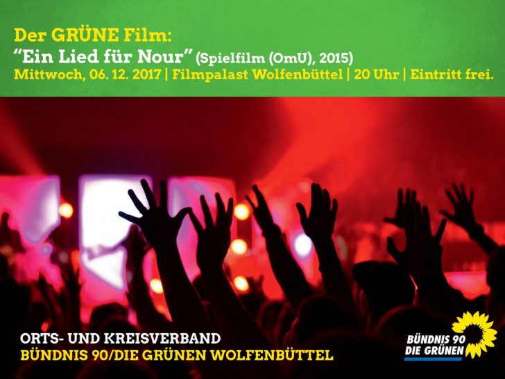 Der Orts- und Kreisverband von BÜNDNIS 90/DIE GRÜNEN Wolfenbüttel lädt zum GRÜNEN-Film ein. Foto: BÜNDNIS 90/DIE GRÜNEN