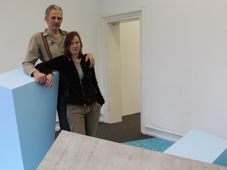 Lotte Lindner und Till Steinbrenner studierten an der HBK in Braunschweig. Fotos: Nick Wenkel
