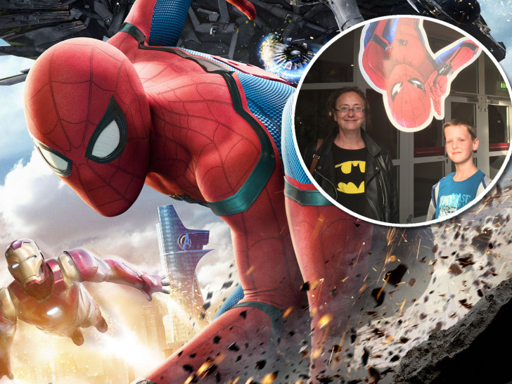 Ein Herz für Spinnen und Fledermäuse. Auch Batman-Fans konnten sich den neuen Spidey-Film nicht entgehen lassen. Ihre Meinung zu „Spider-Man: Homecoming" gibt es im Podcast. Foto/Kritik: Nick Wenkel