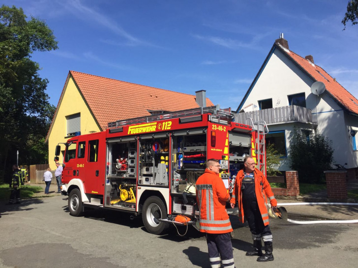 Die Feuerwehr fand kein Feuer im Kindergarten in der Stettiner Straße vor. Foto: Anke Donner
