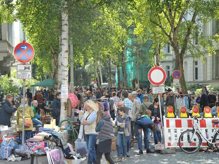 Am 13. August findet in der  Bernerstraße ein Flohmarkt statt. Foto: Maike Kempf