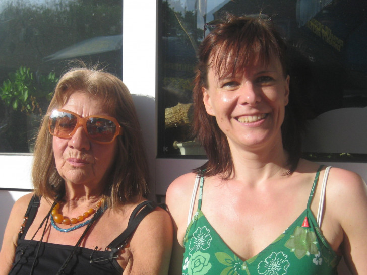 Am 31. August um 15 Uhr laden Nadja Frick und Claudia Rothberger wieder zum Sozialcafé im Roten Pavillon. Foto: 