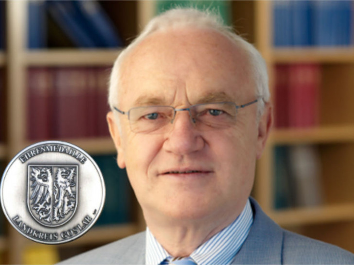 Justizrat Hans-Jürgen Gebhardt erhält Goslar-Medaille. Foto: RAe Gebhardt & Kollegen